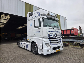 Tracteur routier Mercedes-Benz Actros 1842 LS CABINE SCHADE NL TRUCK: photos 2