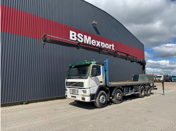 Camion plateau, Camion grue Volvo FM 12.380 + HIAB 166 DS - 4 DUO: photos 5
