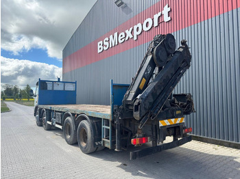 Camion plateau, Camion grue Volvo FM 12.380 + HIAB 166 DS - 4 DUO: photos 4