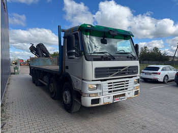 Camion plateau, Camion grue Volvo FM 12.380 + HIAB 166 DS - 4 DUO: photos 2