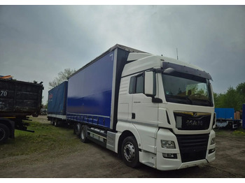 Camion à rideaux coulissants MAN TGX 26.460