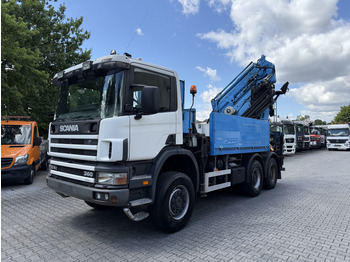 Camion grue SCANIA P124