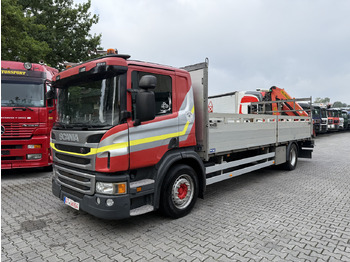 Camion plateau SCANIA P 410