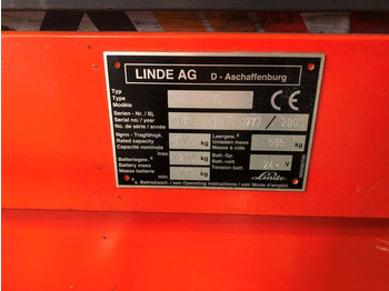 Gerbeur Ant Linde L 10 - high lift truck - stacker - electric pallet truck - pedestrian stacker: photos 3