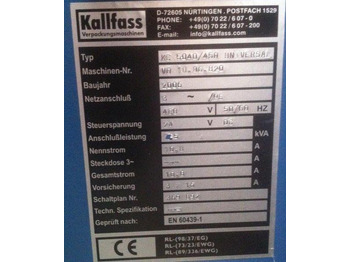 Machine d'emballage et de conditionnement Compact angle welding machine with shrink tunnel Kallfass KC 5040-450 Universal: photos 2
