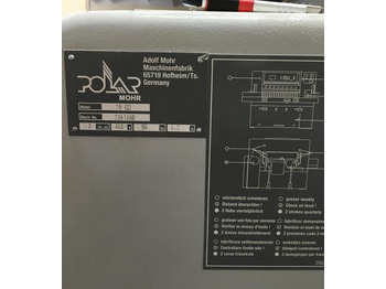 Massicot Polar Mohr 78 ED high speed cutter: photos 2
