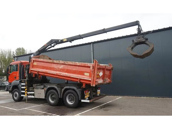 Camion benne MAN TGS 28.400 / 6x6 / WYWROTKA 2-STRONNA Z HDS HMF 1643 Z2/ EURO 5: photos 2