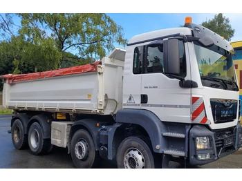 Camion benne MAN TGS 35.460 8x4 – wywrotka 3-stronna MEILLER + Bordmatic + plandeka rolowana+Euro6+Retarder: photos 4