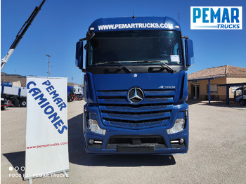 Camion à rideaux coulissants MERCEDES-BENZ ACTROS 1836 SEMITAUTLINER 18T: photos 2