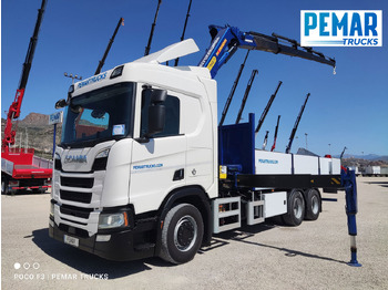 Camion grue SCANIA R 520
