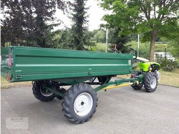 Matériel de jardinage neuf Vemac Einachser Traktor 12PS Einachstraktor Anhänger Triebachsanhänger: photos 2