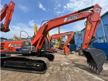 Pelle sur chenille Hot sale Low Working Hour Hitachi zx120 cheap used excavator Japan Made Hitachi  zx200 20 ton Excavator in good condition: photos 2