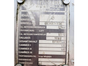 Citerne pulvérulente Feldbinder: photos 3