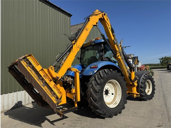 Epareuse New Holland New Holland T6080 c/w Herder Cavalier Mid Mount He: photos 4