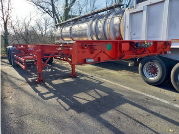 Semi-remorque porte-conteneur/ Caisse mobile