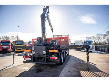 Camion plateau, Camion grue Renault KERAX 380DXI+E5+PK16TM/3EXT: photos 3