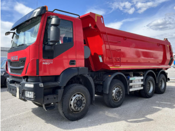 Camion benne Iveco TRAKKER 8x4, 450, Sklápač: photos 4
