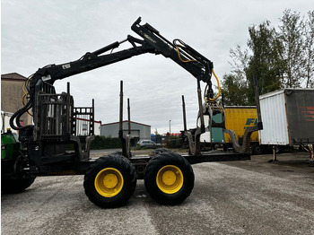Porteur John Deere 1210E 10m CF710 KRAN: photos 5