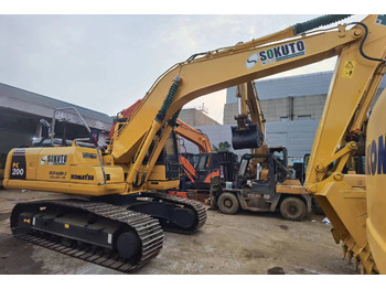 Pelle sur chenille Komatsu PC200 PC210 PC220 Used Excavator in Excellent Work Condition: photos 2