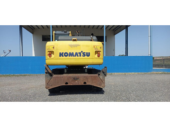 Pelle sur pneus Komatsu PW180-7EO: photos 4