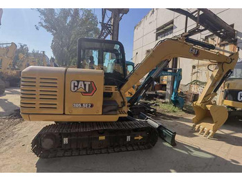 Pelle sur chenille hot sale earth moving used mini excavator CAT 305.5E2 with nice condition in stock: photos 2