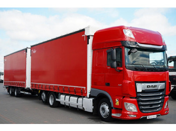 Camion à rideaux coulissants DAF XF 480