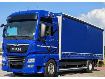 Camion à rideaux coulissants MAN TGX