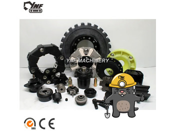 Embrayage et pièces neuf 1604985900 rubber coupling for air compressor atlas copco flexible coupling coupler elastic rubber connector: photos 3