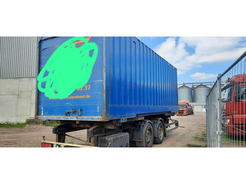 Remorque porte-conteneur/ Caisse mobile Schmitz Cargobull Containeranhänger mit Container: photos 5