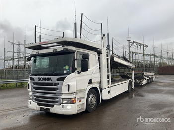 Camion porte-voitures SCANIA P 410