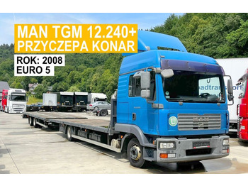 Camion plateau MAN TGM