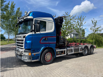 Camion porte-conteneur/ Caisse mobile SCANIA R 480
