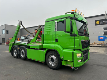 Camion benne MAN TGS 26.440 / Gergen TAK VL/ 6x2/ Vorlauf/ Funk/: photos 2