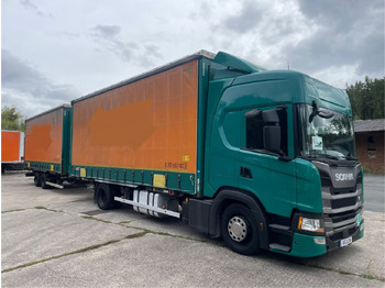 Camion à rideaux coulissants SCANIA G 450