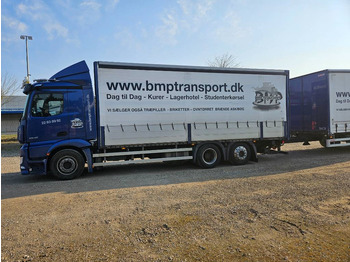 Camion à rideaux coulissants Mercedes-Benz Actros 2540 L // Lift // ACC: photos 2