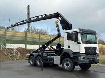 Crédit-bail de  MAN TGS 33.440 6x6 BB Abrollkipper+Kran Hiab 228-6 MAN TGS 33.440 6x6 BB Abrollkipper+Kran Hiab 228-6: photos 3