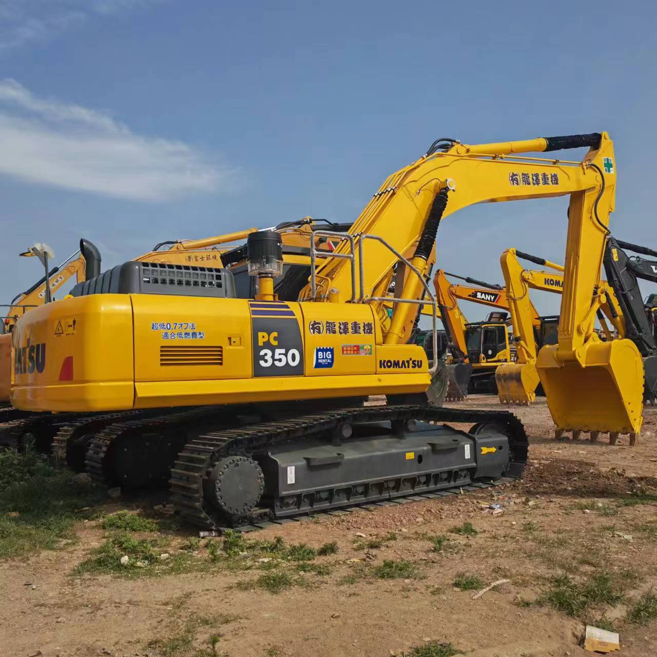Pelle sur chenille KOMATSU PC350