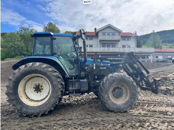 Tracteur agricole NEW HOLLAND TM135