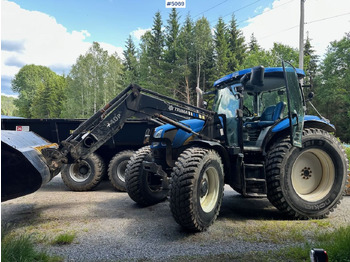 Tracteur agricole NEW HOLLAND T6000