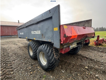 Benne agricole 2016 Weckman WS130M dump trailer: photos 5 Benne agricole 2016 Weckman WS130M dump trailer: photos 5