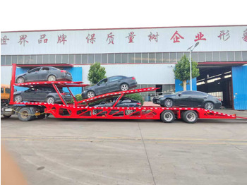 Semi-remorque porte-voitures