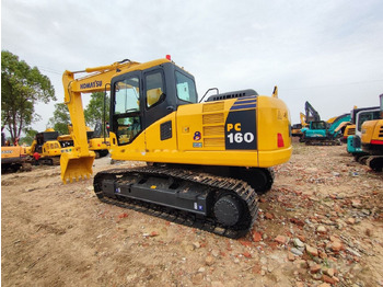 Pelle sur chenille Komatsu PC160LC-7: photos 2