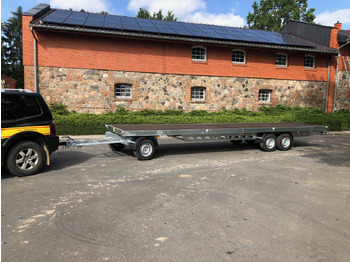 Remorque plateau neuf PRZYCZEPA OBROTNICA PLATFORMA 8m 3500 KG / TURNTABLE PLATFORM TRAILER 8m 3500 KG: photos 3