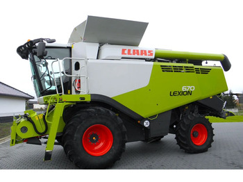 Moissonneuse-batteuse Claas Lexion 670 2019 Rok, Heder V 770,  Najbogatsza Wersja, Nie Malowany, Stan Idealny: photos 3