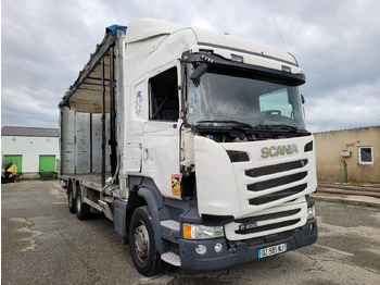 Camion à rideaux coulissants SCANIA R 490
