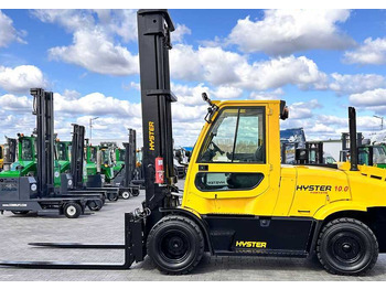 Chariot élévateur diesel Hyster HYSTER H10.0 FT9 / FORKS 2200MM / POSITIONER / SIDE SHIFT / VALID UDT / 5500MM: photos 4