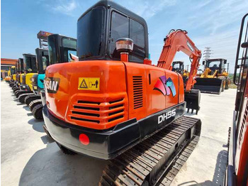 Mini pelle 90% New Mini Excavator Doosan DH55, 5-Ton Mini Used Doosan Excavator with Low Price and Good Quality: photos 4