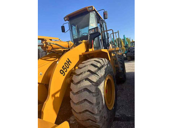 Bulldozer CAT brand 950h wheel loader on sale  used cat 950 966 loader  18tons  front wheel  loader  in stock: photos 3