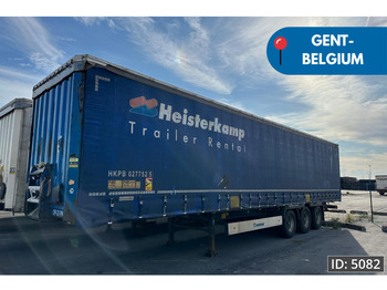 Semi-remorque rideaux coulissants KRONE SD