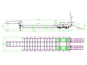 Semi-remorque surbaissé pour transport de équipements lourds neuf TITAN 2 Axle 50 Ton Low Bed Trailer for Sale In Nigeria Lagos: photos 4 Semi-remorque surbaissé pour transport de équipements lourds neuf TITAN 2 Axle 50 Ton Low Bed Trailer for Sale In Nigeria Lagos: photos 4